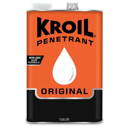 KROIL 1 Gallon Penetrating Oil, Industrial-Grade, Multipurpose, Rust Loosening, Penetrant, 2PK AZKL011C2